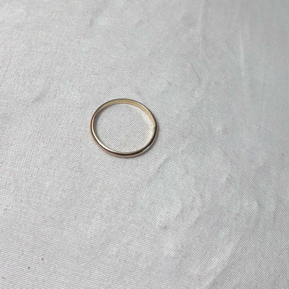 14KT Simple Gold Band Ring size 6